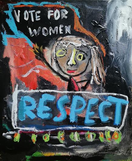A.Cally - A.凯尔莉  artist paintings - Women's rights 女性的权益  艺术家 Malaysian (2).jpg