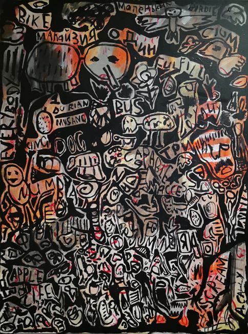 A.Cally - A.凯尔莉 My World paintings 我的世界 artist 艺术家 Malaysian (2).jpg